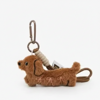 dachshund purse charm