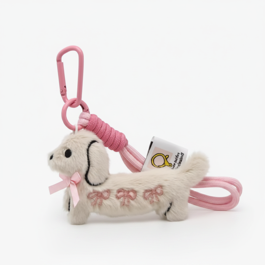 dachshund purse charm